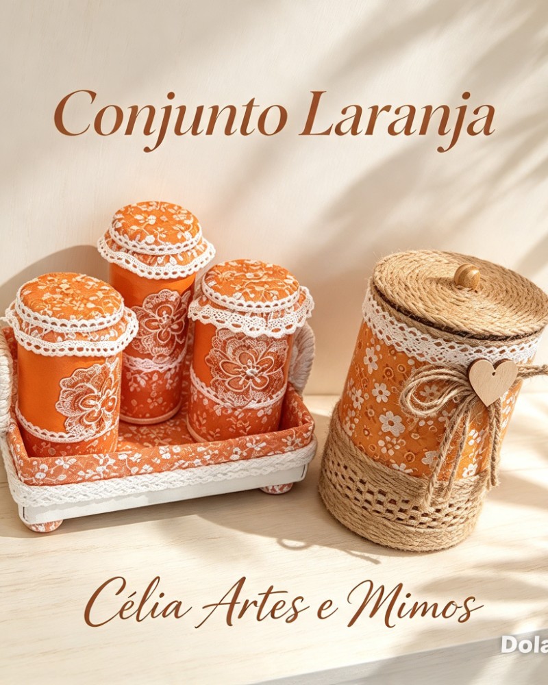 Conjunto laranja