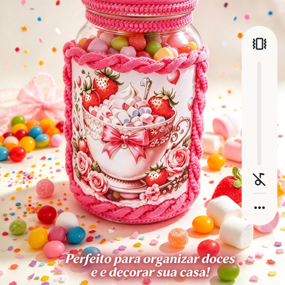 Pote para guloseimas
