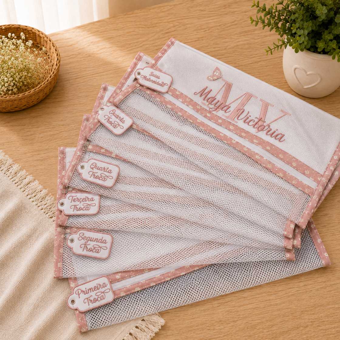 Kit de Organizadores para Maternidade 4, 5 ou 6 Unidades.